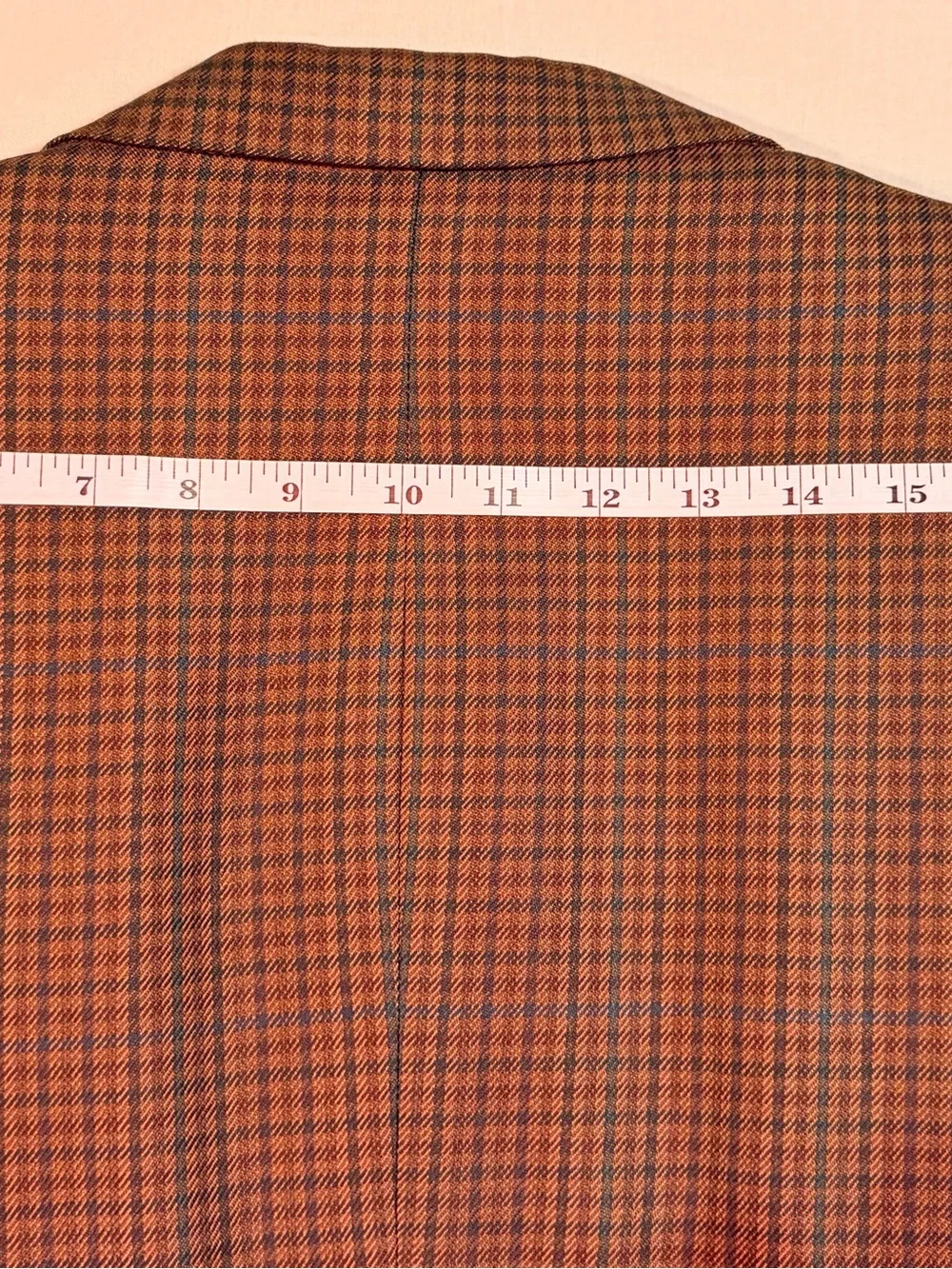 Dior Brown Glen Plaid Sportcoat with Tan Lining